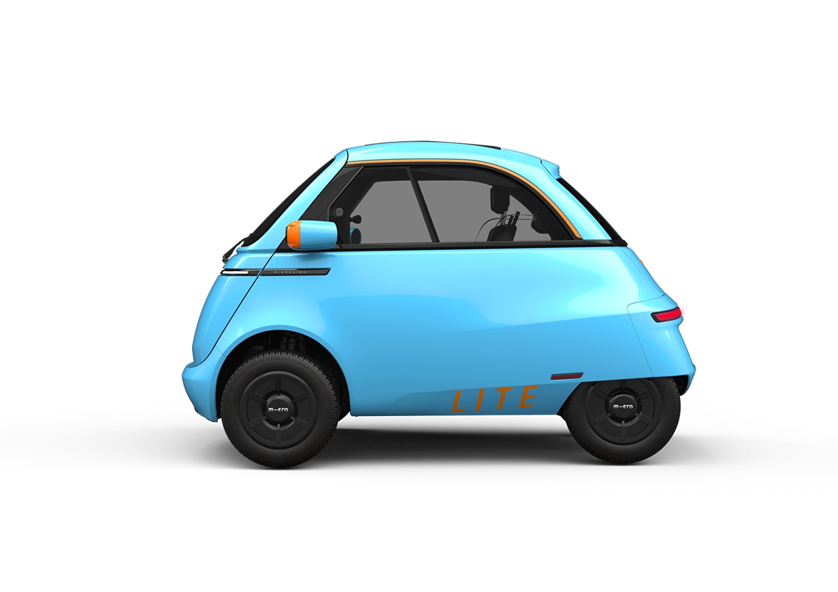 Microlino Lite manufacturer publicity image