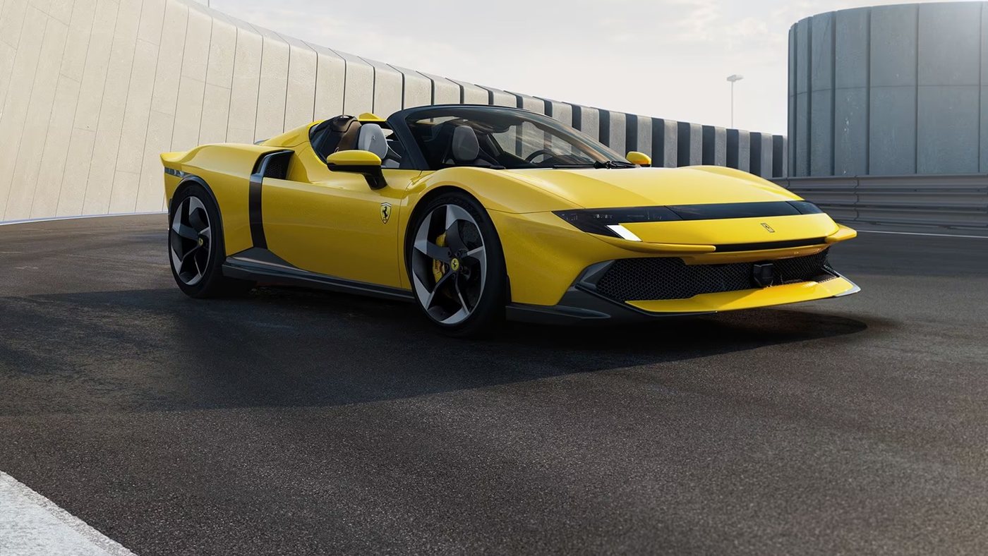 Ferrari 849 Testarossa Spider official manufacturer photograph