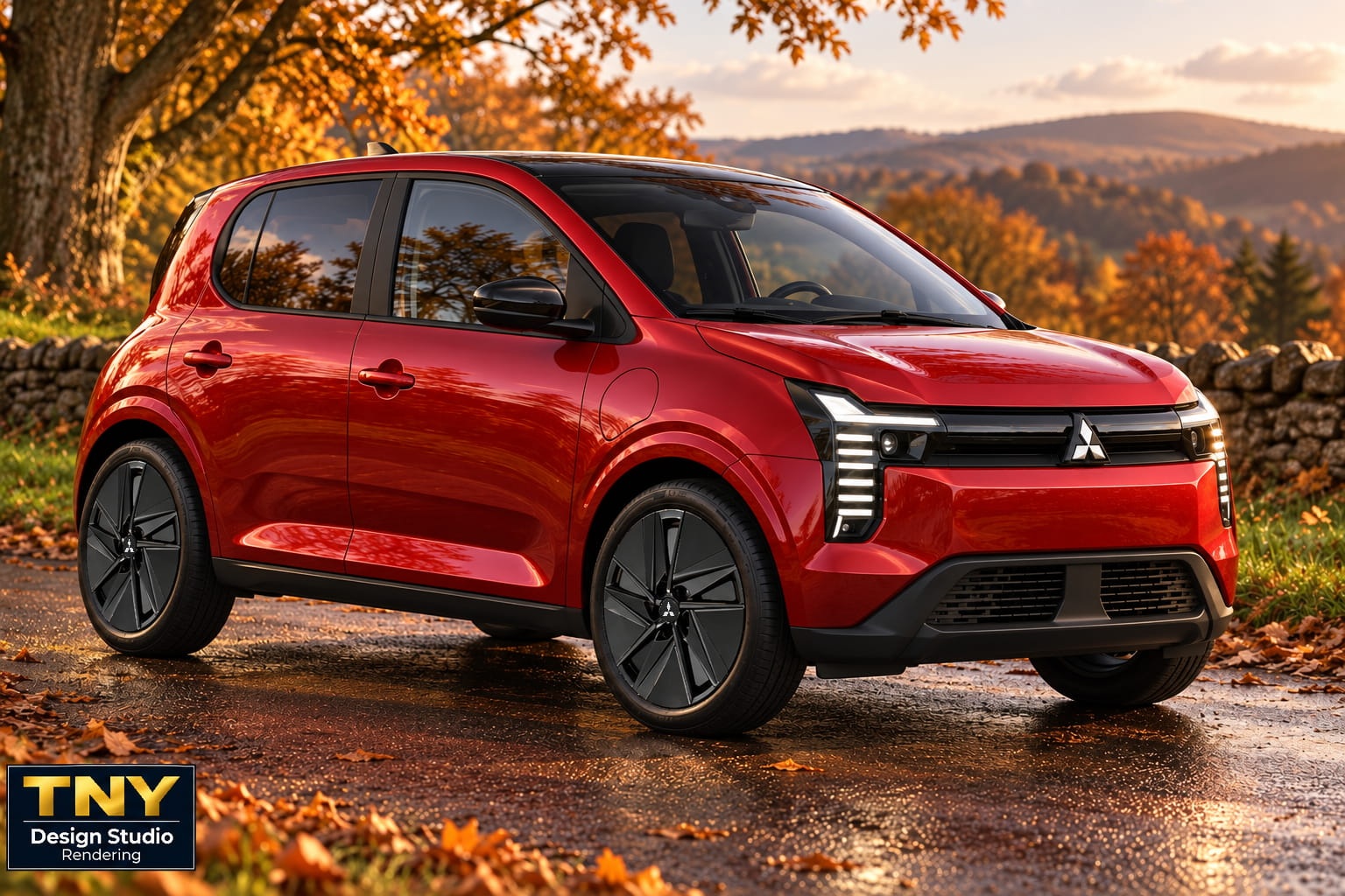Mitsubishi i EV 2028 Rendering 