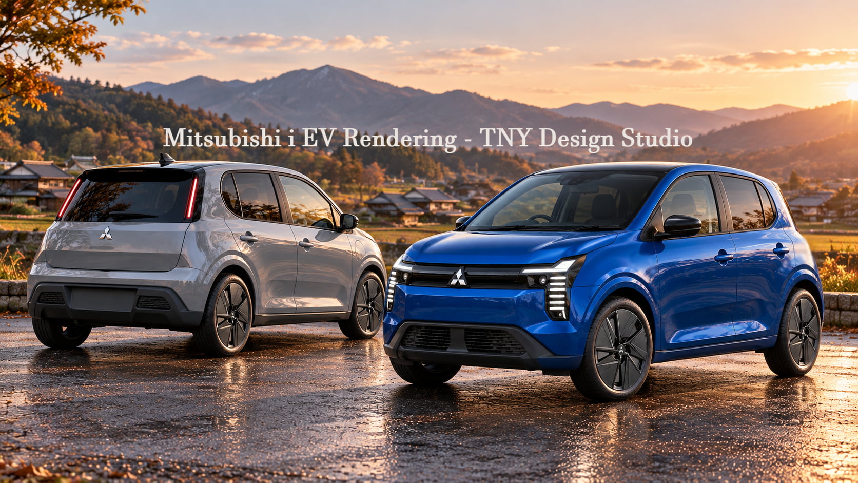 Mitsubishi i EV 2028 Rendering
