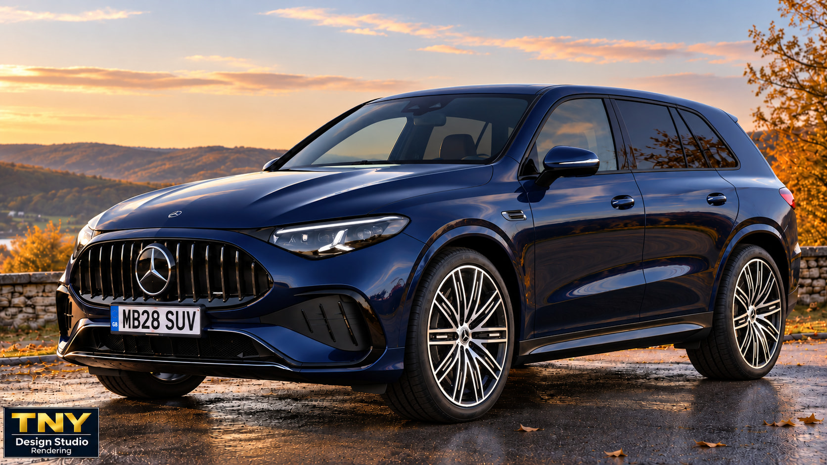 Mercedes Benz GLE 2028 Rendering
