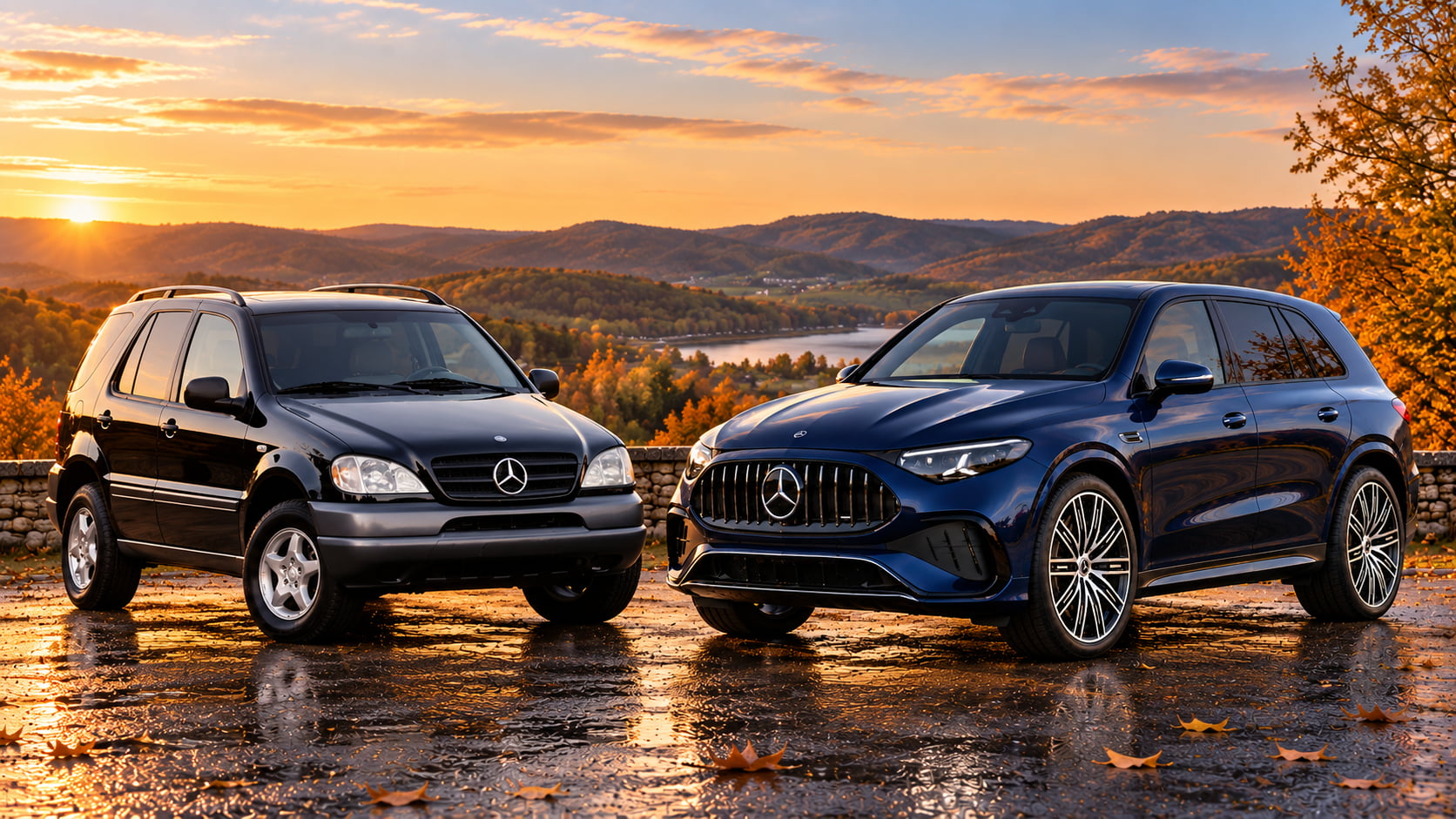 1999 Mercedes M Class vs GLE 