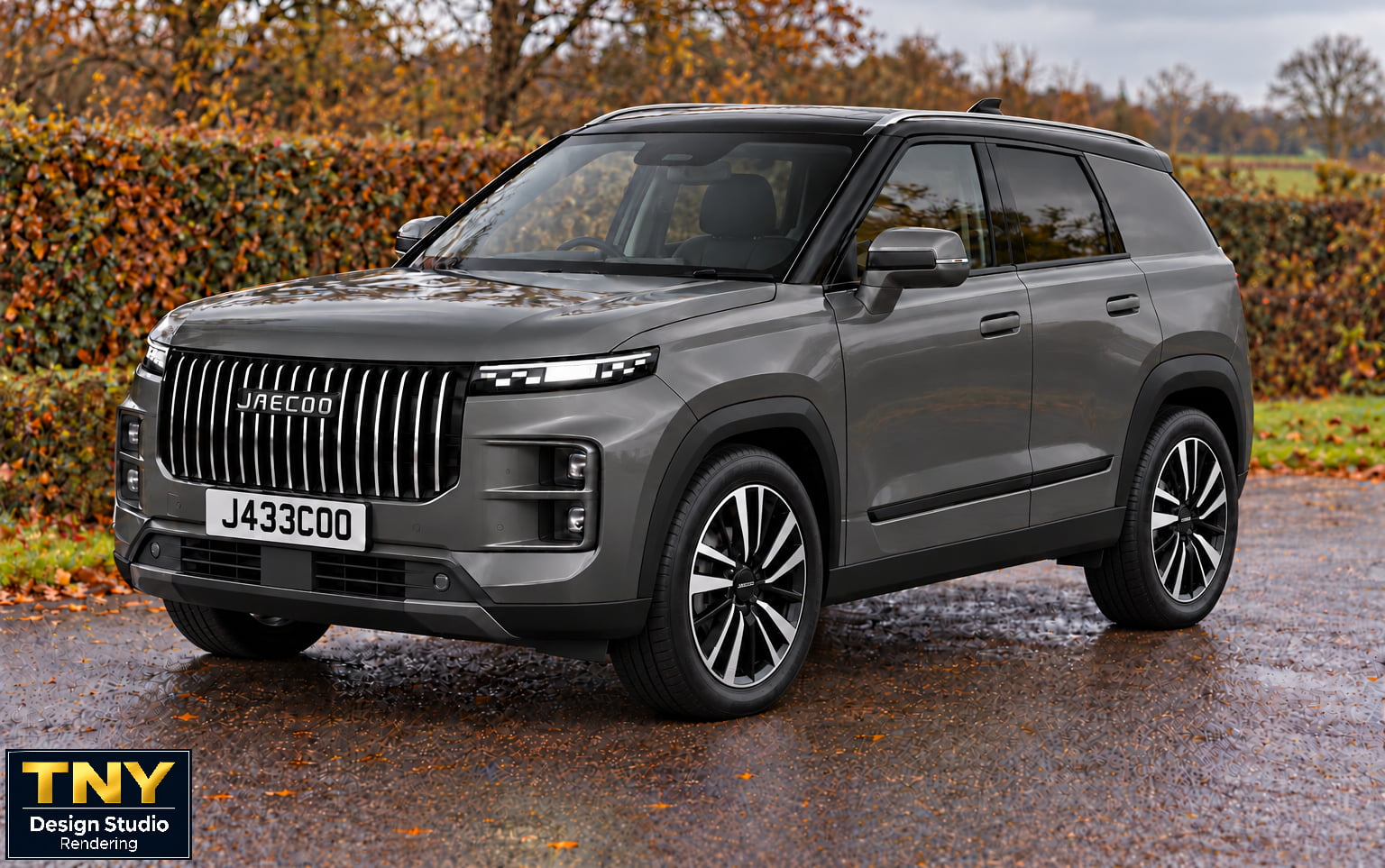Jaecoo 3 Front Rendering