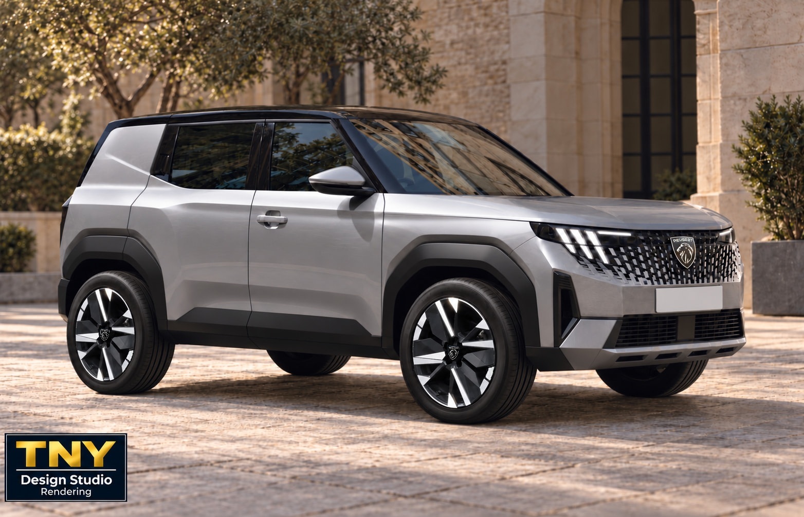 Peugeot 1008 Rendering M1E
