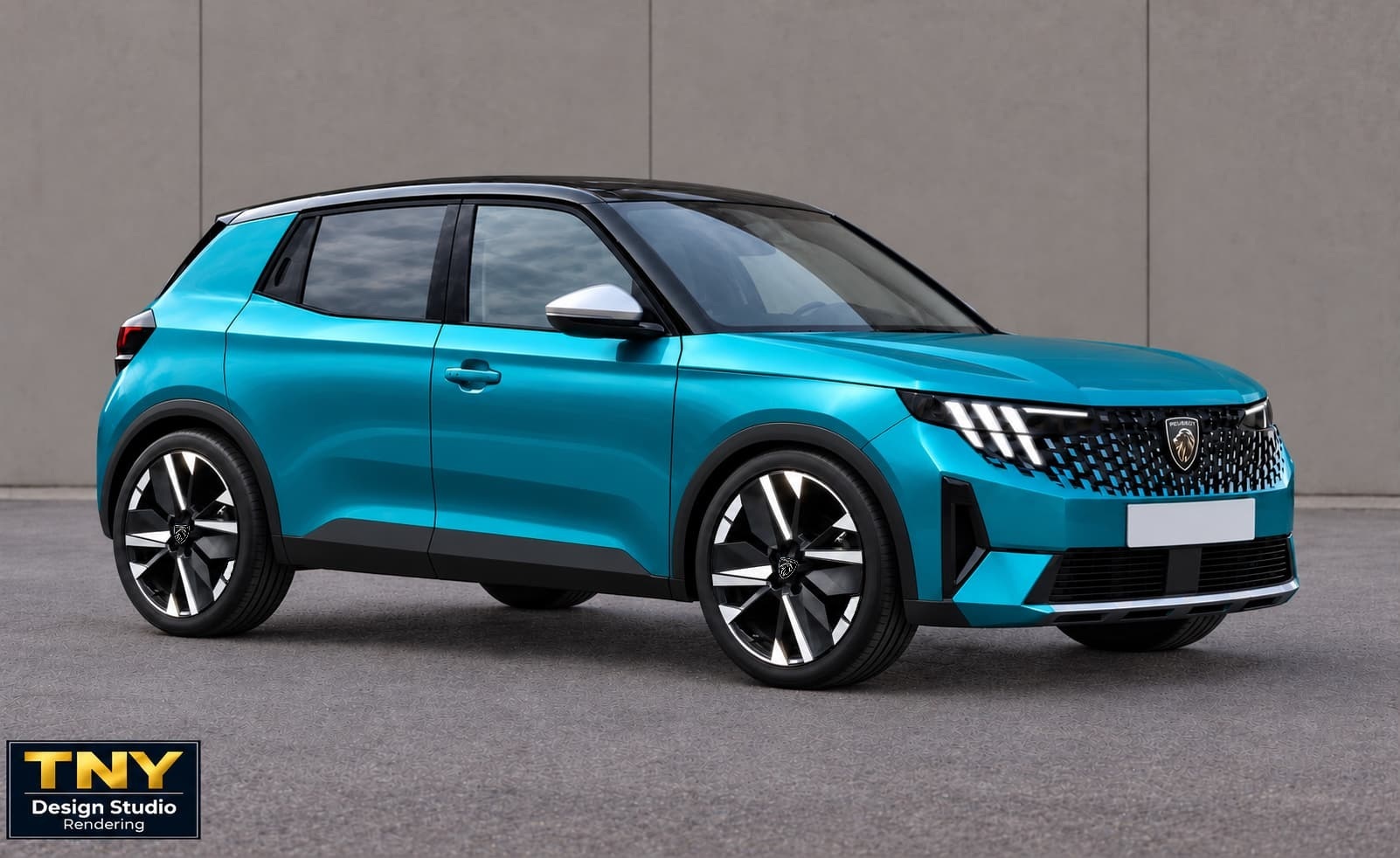 Peugeot 108 Rendering M1E